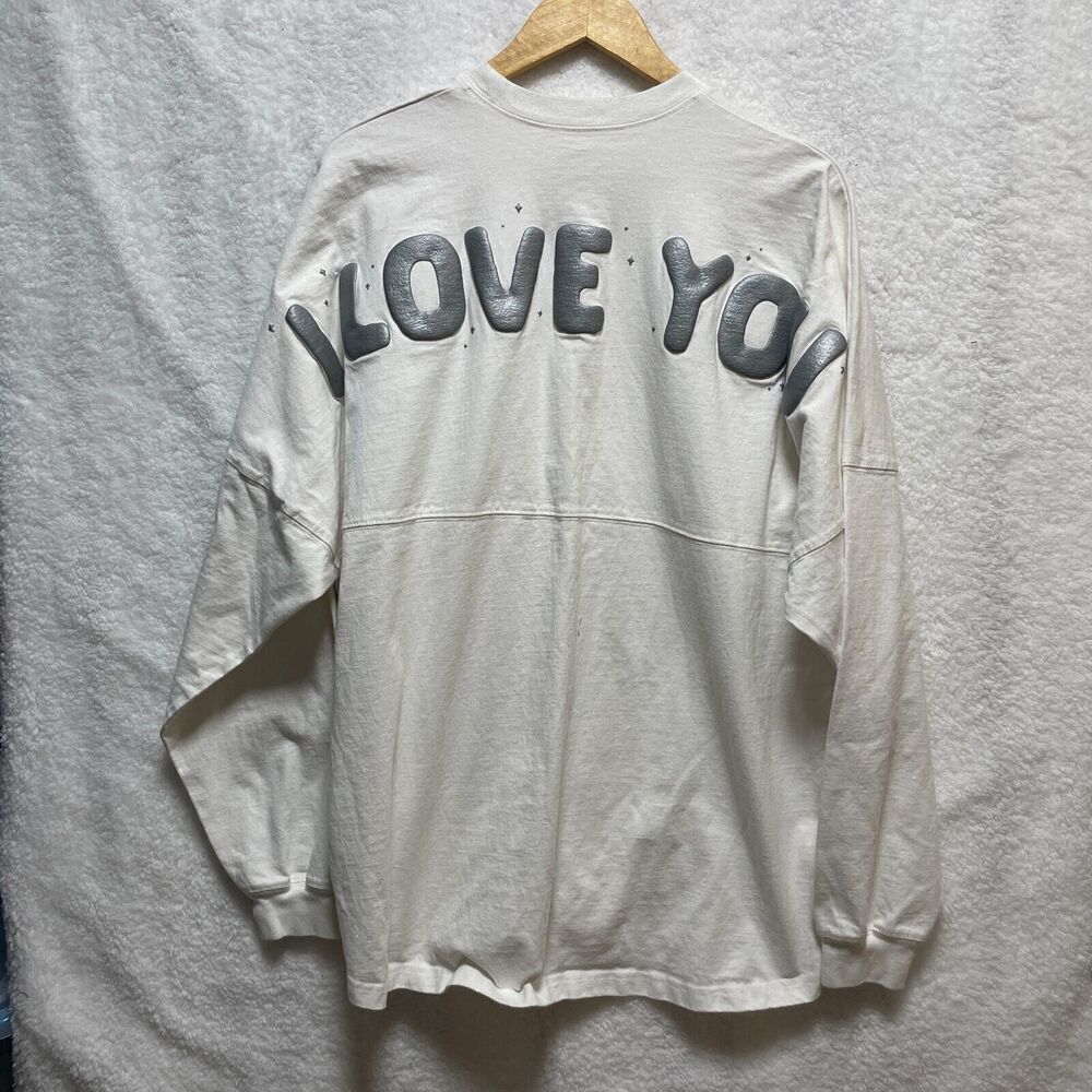 2024 Disney Parks Star Wars I Love You Spirit Jersey Size XXL Long Sleeve Sparkl - Picture 2 of 12